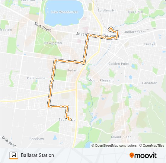 24 bus Line Map