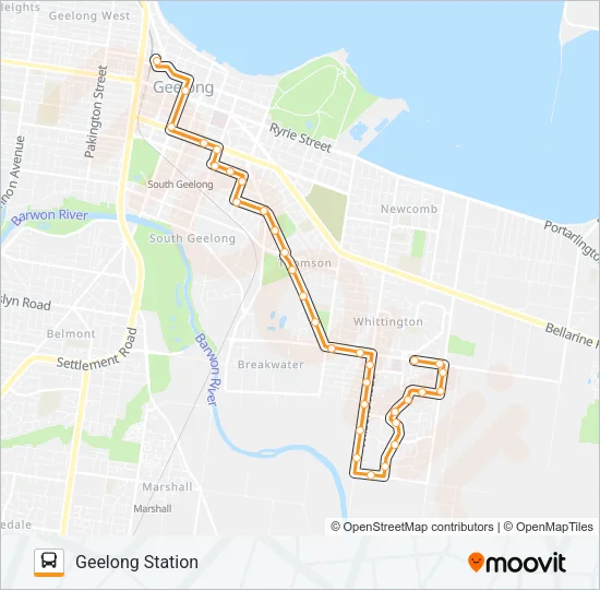 31 Bus Line Map