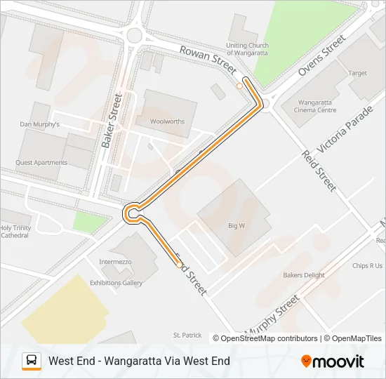 401 Bus Line Map
