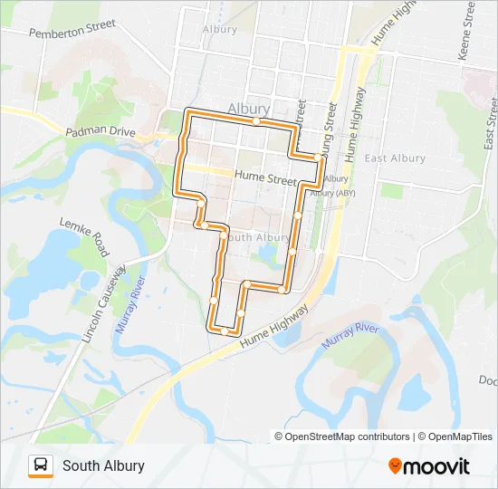NSW902 Bus Line Map