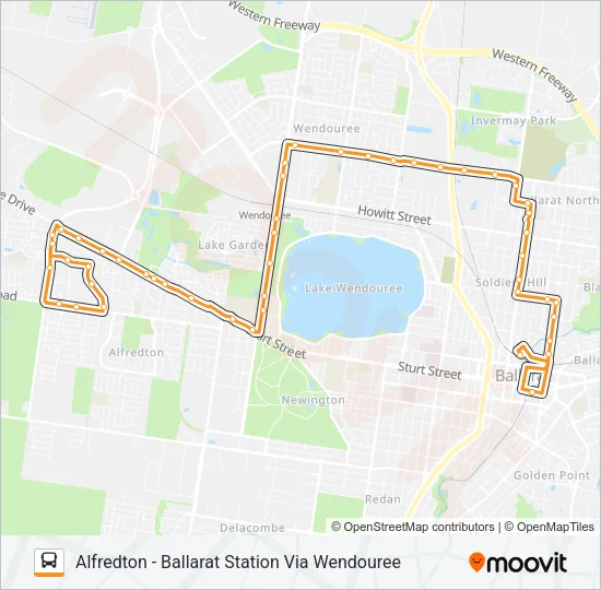 10 Bus Line Map