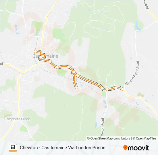 6 Bus Line Map