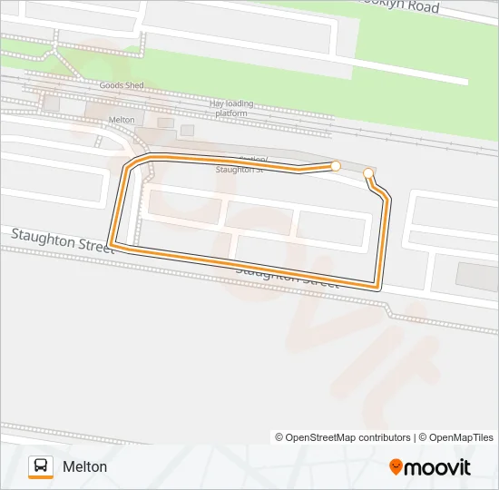 FLEXRMELT Bus Line Map
