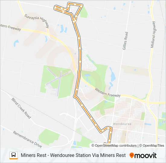 31 Bus Line Map
