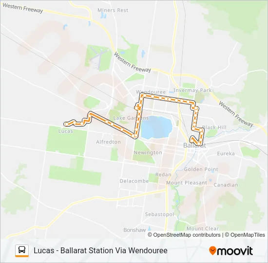 10 Bus Line Map