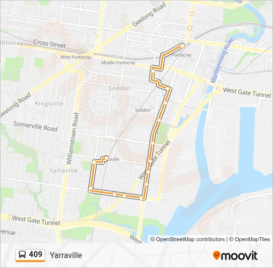 409 Bus Schedule.pdf 409 Route: Schedules, Stops & Maps - Yarraville (Updated)