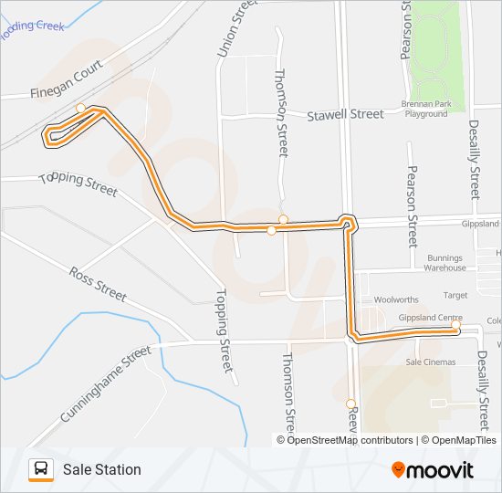 4 bus Line Map