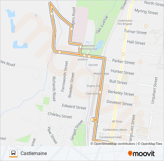 2 bus Line Map