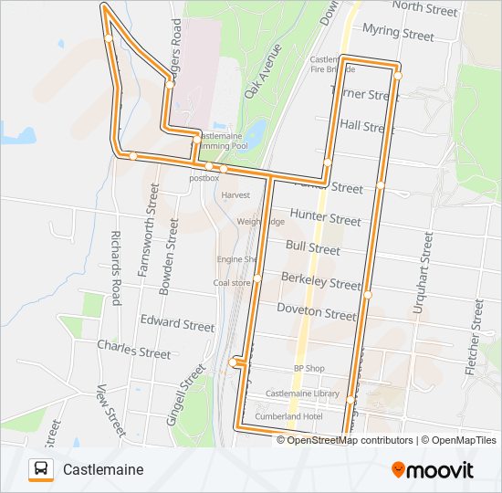 Castlemaine Botanical Gardens Map Fasci Garden