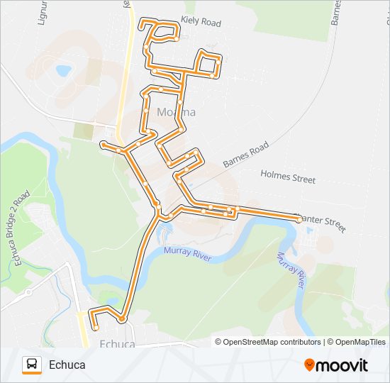 3 Route Schedules, Stops & Maps Echuca (Updated)
