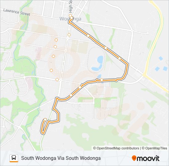 S bus Line Map