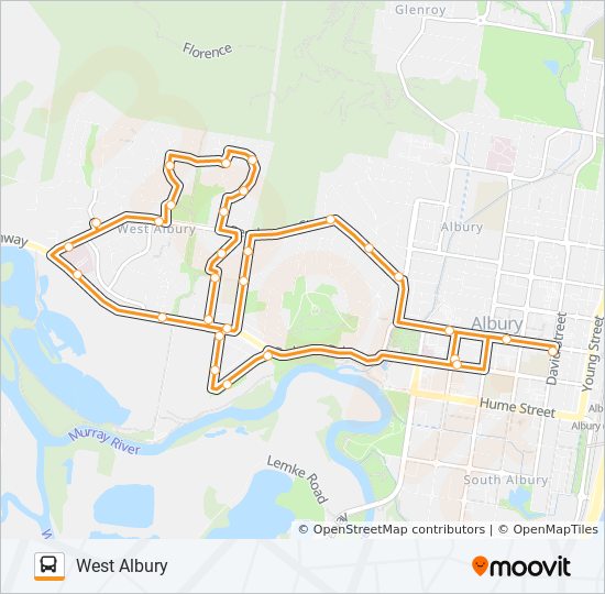 Albury Map Street View Wa Route: Schedules, Stops & Maps - West Albury (Updated)