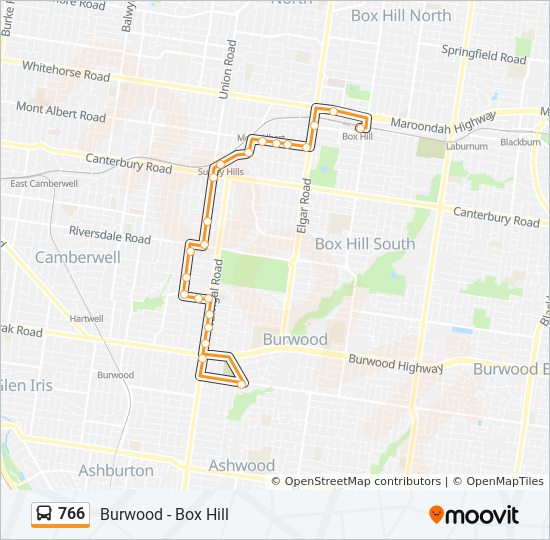 766 Bus Route