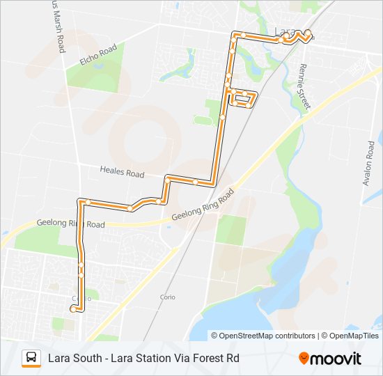 10 Route Schedules, Stops & Maps Lara Station (Updated)