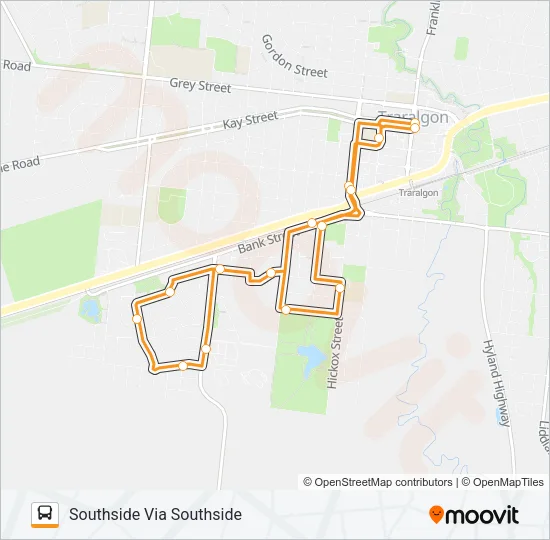 42 Bus Line Map