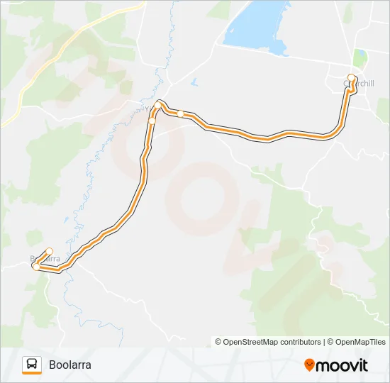 4 Bus Line Map