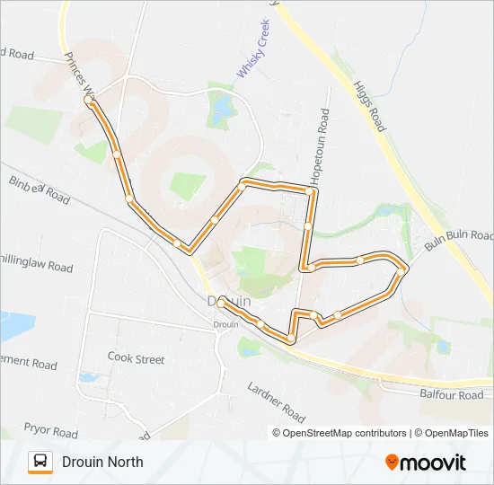 86 Bus Line Map