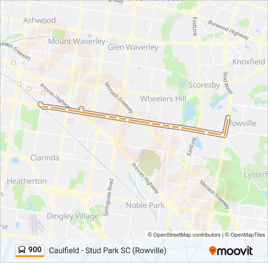 900 Route Schedules Stops Maps Stud Park Sc Rowville Updated 900-route-schedules-stops-maps-stud-park-sc-rowville-updated