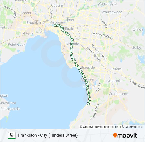 frankston Route Schedules, Stops & Maps Frankston (Updated)