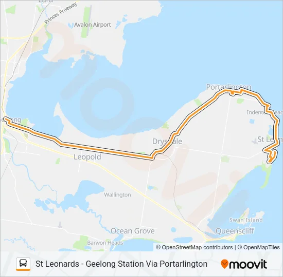60 Bus Line Map