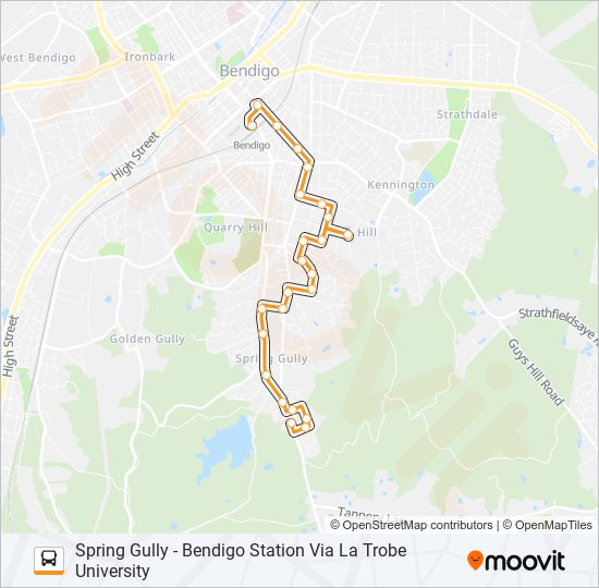 62 Bus Line Map