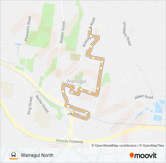 82 Bus Line Map