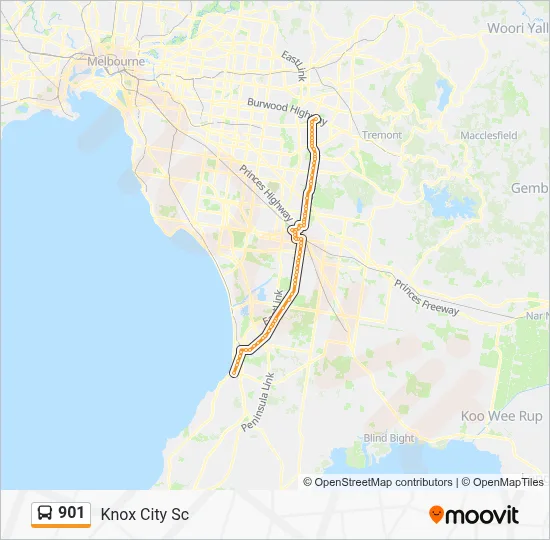 901 Route: Schedules, Stops & Maps - Knox City Sc (Updated)