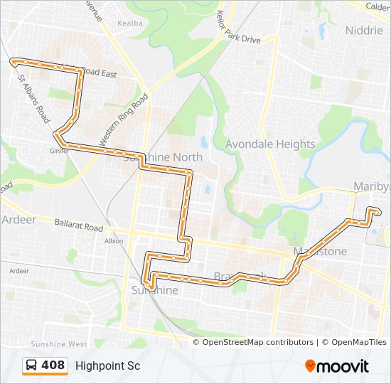 408 Route Schedules, Stops & Maps St Albans Station (Updated)