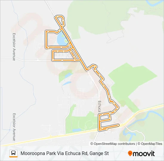 3 Bus Line Map