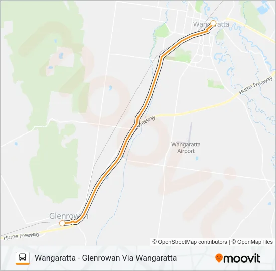 H46 Bus Line Map