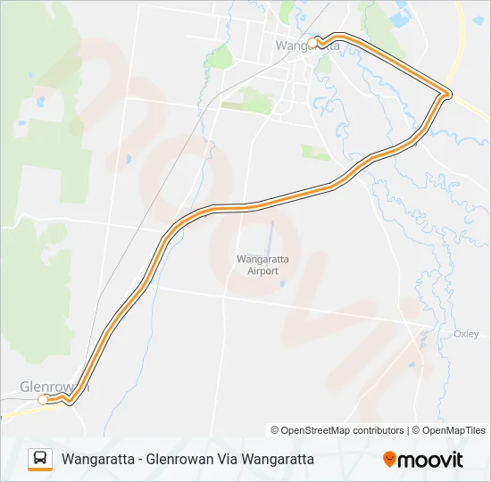 H46 Bus Line Map