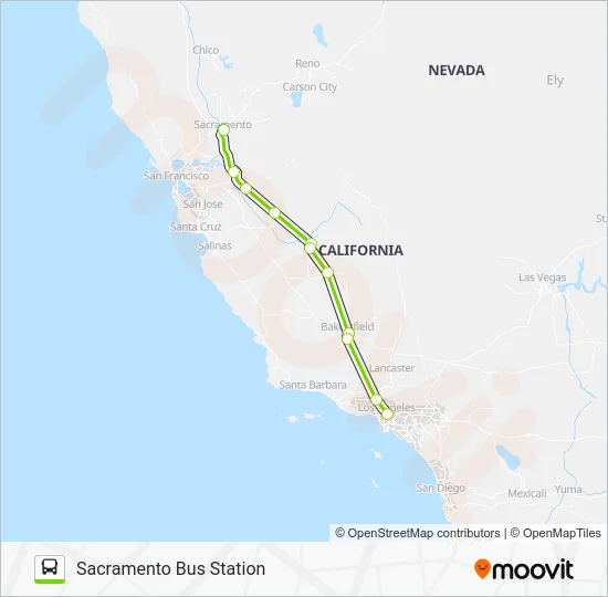 FLIXBUS 2007 Bus Line Map