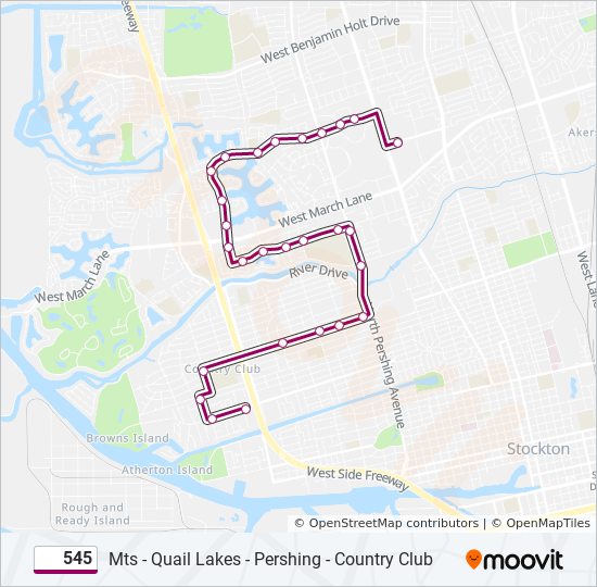 545 Route Schedule : Routes and schedules – ERNKC