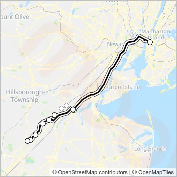 SUBURBAN TRANSIT Bus Line Map
