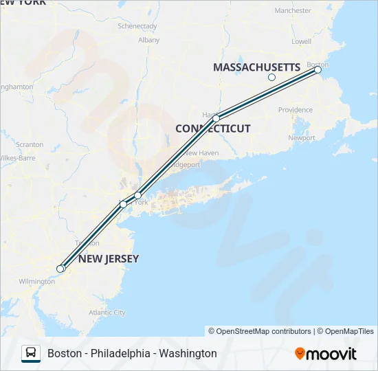 GREYHOUND US0235 Bus Line Map