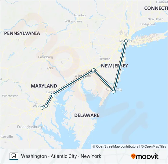 GREYHOUND US0320 Bus Line Map
