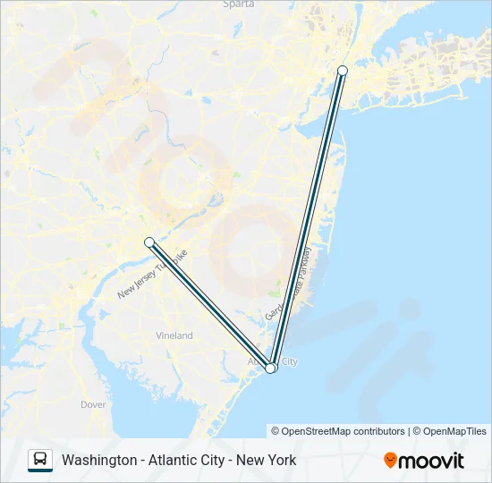 GREYHOUND US0320 Bus Line Map