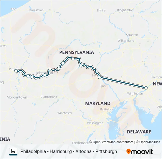 GREYHOUND US0400S Bus Line Map