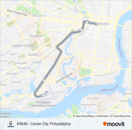 AIR train Line Map