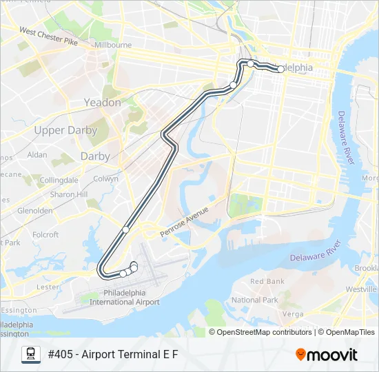 AIR Train Line Map
