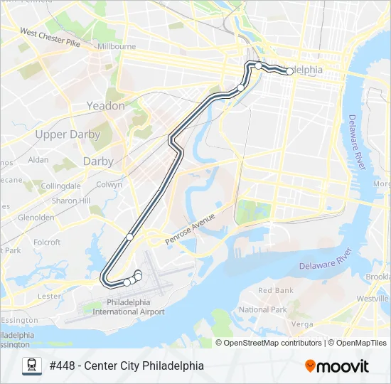 AIR Train Line Map