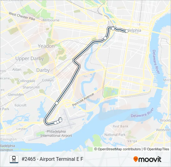 AIR Train Line Map