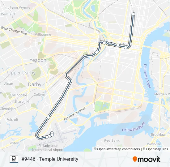 AIR Train Line Map