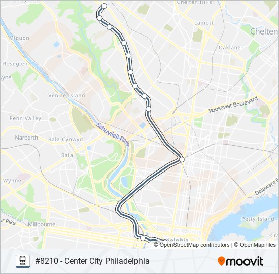 CHW train Line Map