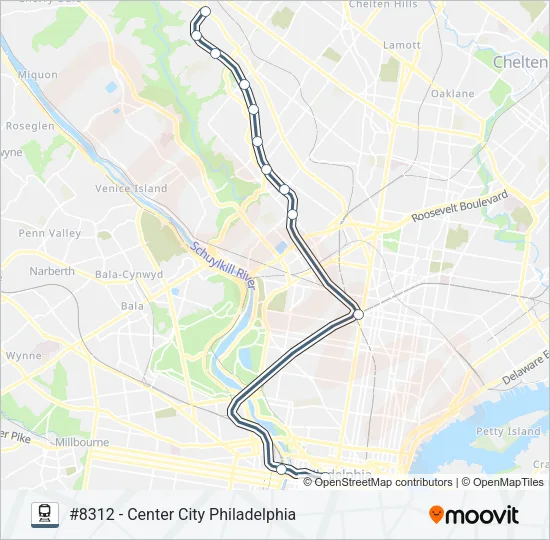 CHW Train Line Map