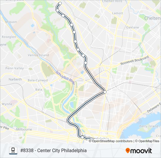 CHW train Line Map