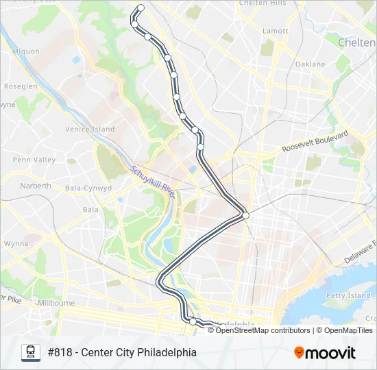 CHW Train Line Map