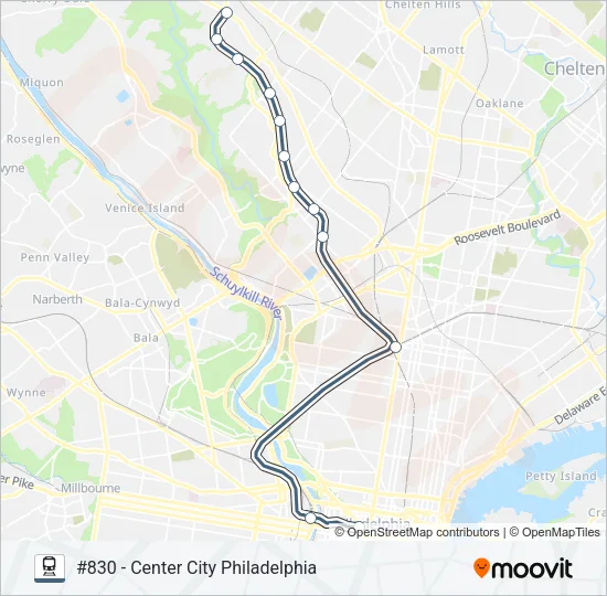 CHW Train Line Map