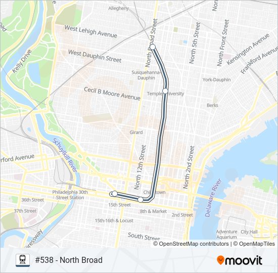 LAN train Line Map