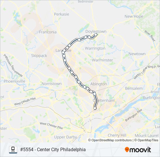 Mapa de WAR de tren